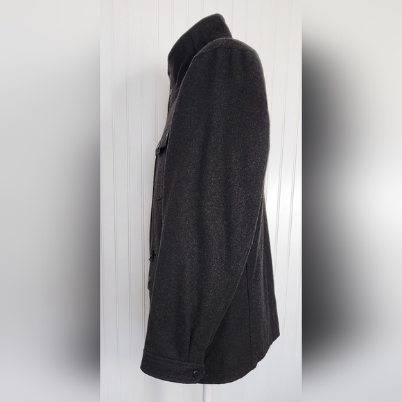 Michael Kors Gray Military Field Jacket with Structured DesignMichael Kors Men's - Picture 4 of 16